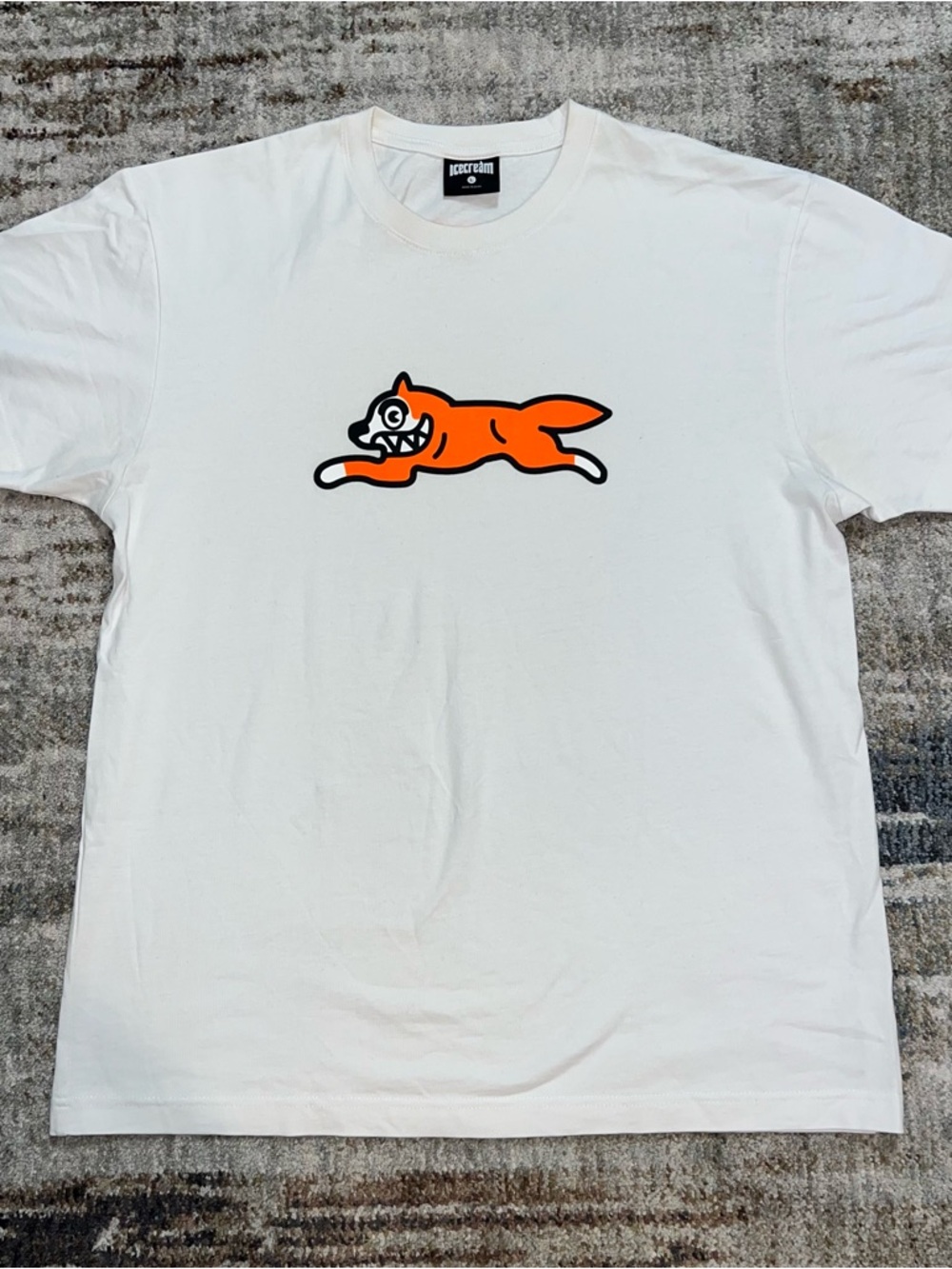 Billionaire Boys ICECREAM Running Dog Graphic T-Shirt